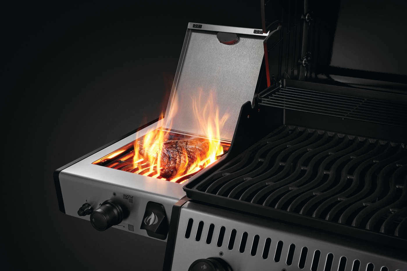 Palnik boczny SIZZLE ZONE™ na podczerwień